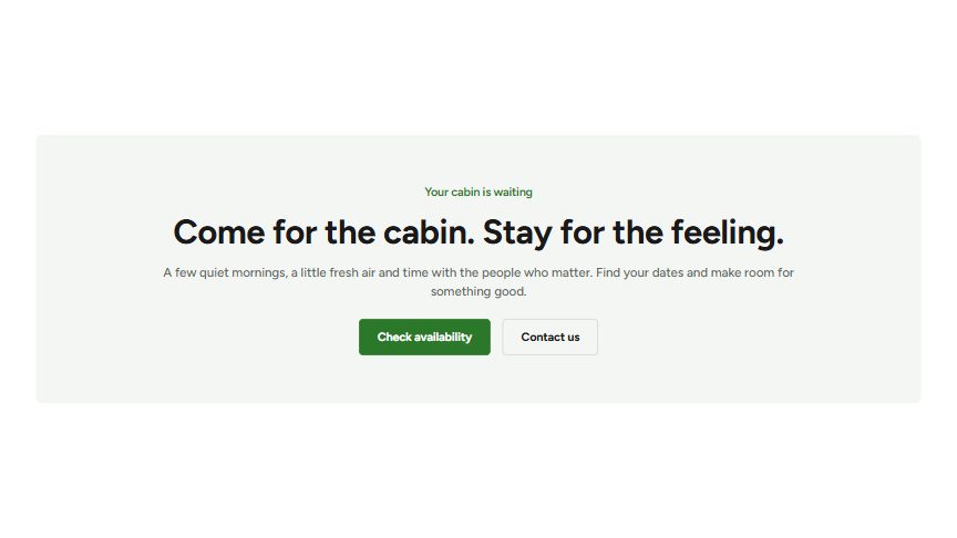 Call to Action module preview