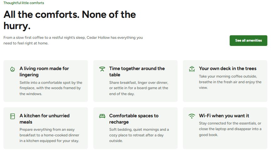 Feature Cards module preview