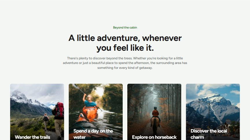 Image Card Carousel module preview