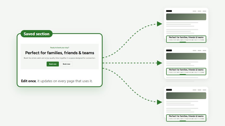 Reusable Section module preview