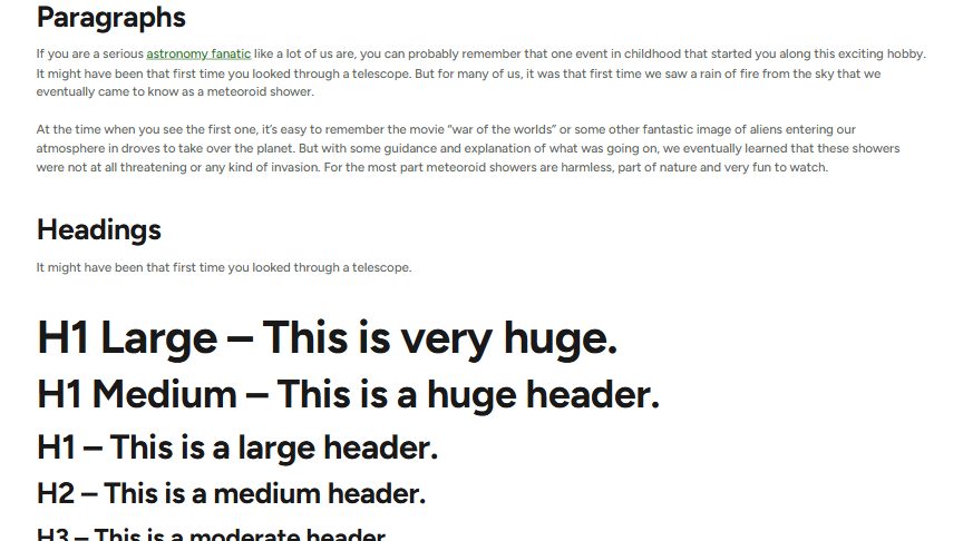 Text module preview